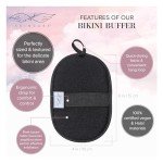 Vegan Scrub Mitt for Bikini Exfoliation