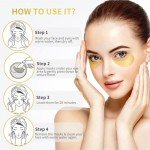 24K Gold Eye Mask: 30 Pairs for Bright Eyes