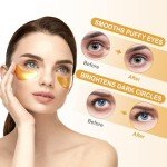24K Gold Eye Mask: 30 Pairs for Bright Eyes