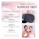 Vegan Korean Exfoliating Glove with Soft Washcloth
