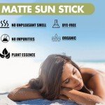 Korean SPF50 Sunscreen Stick - Matte & Moisturizing
