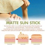 Korean SPF50 Sunscreen Stick - Matte & Moisturizing