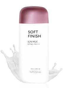 MISSHA Soft Finish Sun Milk SPF 50+ - 70ml