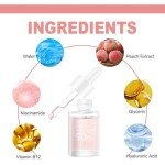 Peach Niacinamide Serum for Dark Spots and Scars