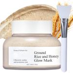 Rice and Honey Glow Clay Mask for Pores