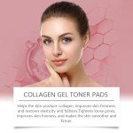 Soothing Collagen Gel Toner Pads for Sensitive Skin