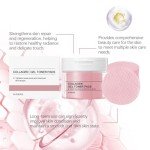 Soothing Collagen Gel Toner Pads for Sensitive Skin