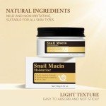 Korean Snail Cream - Deep Hydrating Face Moisturizer