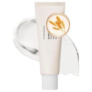 Korean SPF50 Sunscreen Cream with Rice Probiotics