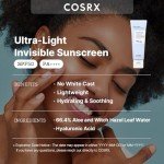 COSRX Ultra-Light Invisible Sunscreen SPF 50 PA++++