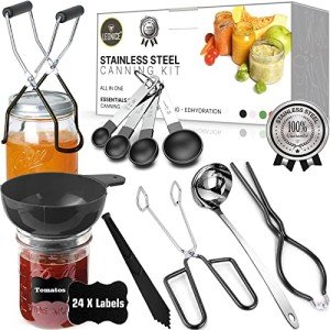 Canning Supplies Starter Kit for Beginners