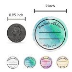 Citrus Tree Care Labels - 500 Round Stickers