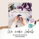 Citrus Tree Care Labels - 500 Round Stickers