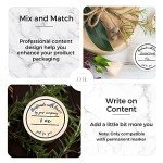 Citrus Tree Care Labels - 500 Round Stickers