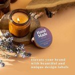 Colorful Gradient Labels for Homemade Goods - 500 Pack