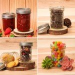 CycleMore 8 oz Mason Jars - 24 Pack