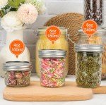 CycleMore 8 oz Mason Jars - 24 Pack