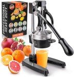 Heavy-Duty Cast-Iron Citrus Juicer Squeezer