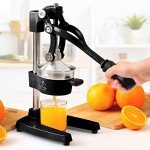 Heavy-Duty Cast-Iron Citrus Juicer Squeezer