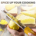 Sharp Stainless Steel Citrus and Cheese Zester Grater