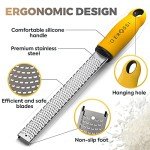 Sharp Stainless Steel Citrus and Cheese Zester Grater