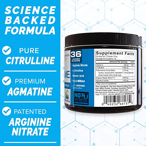 PEScience High Volume Caffeine-Free Pre Workout 252g