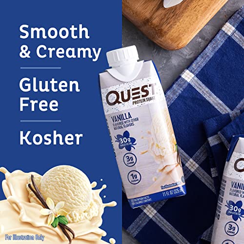 Quest Nutrition Vanilla Protein Shake - High Protein, Low Carb