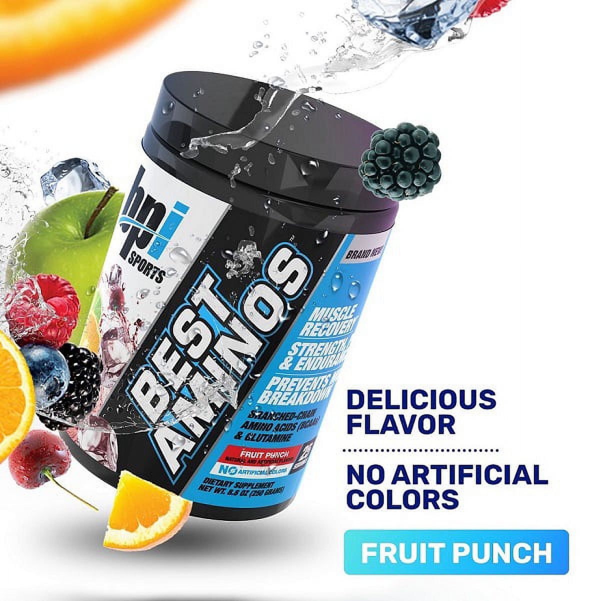 BPI Sports Best Aminos BCAA Recovery Drink - Fruit Punch