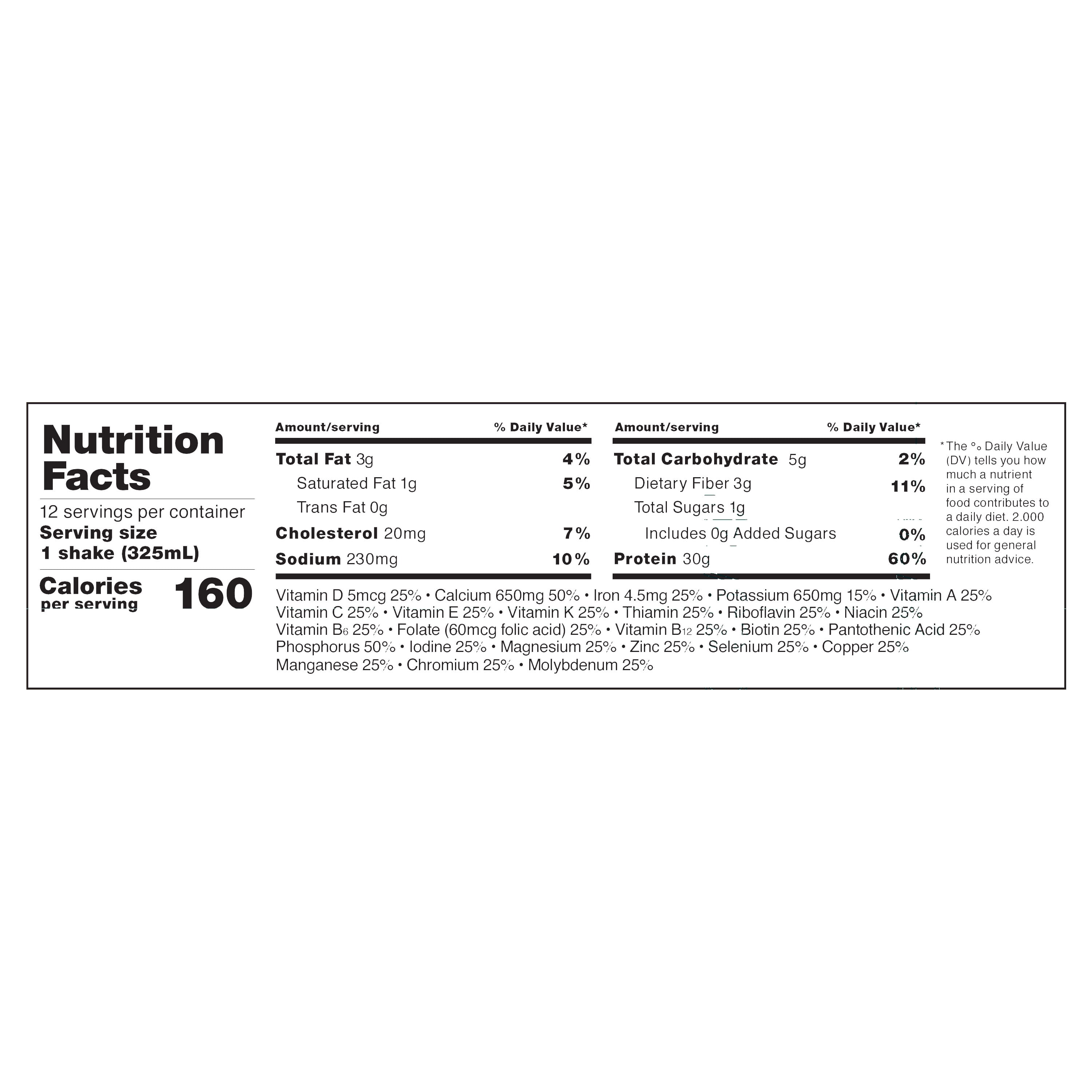 Chocolate High Performance Protein Shake, 12 Pack