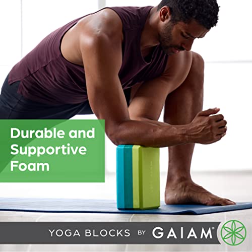 Deep Purple Gaiam Yoga Block for Support