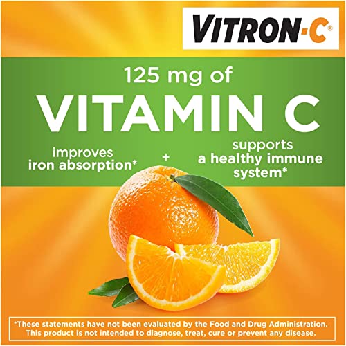 High-Potency Vitron-C Iron Supplement, 60 Count