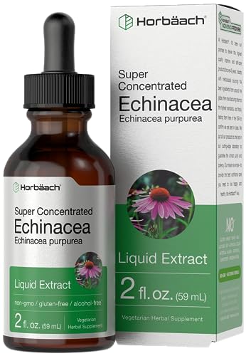 Horbaach Echinacea Extract, 2oz, Vegetarian & Alcohol-Free