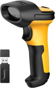 Inateck Wireless AI Barcode Scanner with Long Battery