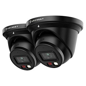 Amcrest 2-Pack AI Security Turret Cameras 5MP