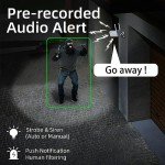 Solar Security Camera with Color Night Vision