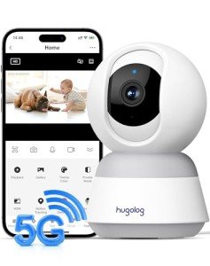 Hugolog 3K 5MP Smart Indoor Security Camera