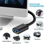 Tan QY 1.5Ft USB 3.0 Extension Cable