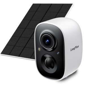 LongPlus Battery-Powered Outdoor Security Camera, AI Detection
