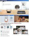 VIKYLIN 5MP Outdoor POE Security Camera with AI
