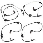 4 Pcs ABS Wheel Speed Sensor for Dodge & Chrysler