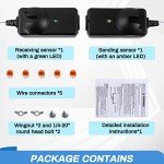 Safety Sensor Kit for Craftsman/Liftmaster Garage Openers