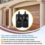 Safety Sensor Kit for Craftsman/Liftmaster Garage Openers