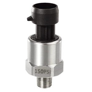 AUTEX 150 Psi Stainless Steel Pressure Transducer Sensor