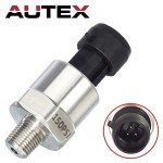 AUTEX 150 Psi Stainless Steel Pressure Transducer Sensor