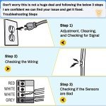 Safety Sensor Kit for Craftsman/Liftmaster Garage Openers