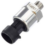 AUTEX 150 Psi Stainless Steel Pressure Transducer Sensor