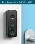 AOSU Wireless Doorbell Camera, 5MP Ultra HD