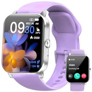 Smartwatch with Call Function and Fitness Tracker
