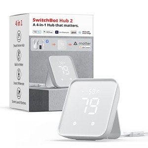 SwitchBot Hub 2: Smart WiFi Thermometer & Remote Control