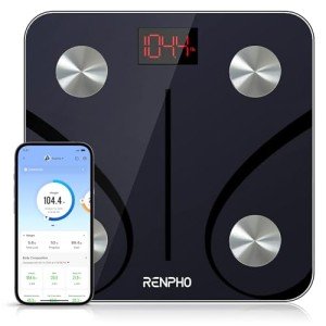 RENPHO Smart Bluetooth Body Fat Scale with App